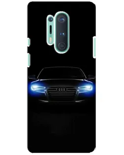 Чохол для OnePlus 8 Pro з картинкою «Audi в неоні»