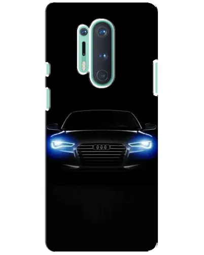 Чохол для OnePlus 8 Pro з картинкою «Audi в неоні» Чохол для OnePlus 8 Pro з картинкою «Audi в неоні»