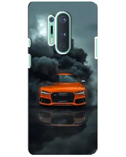 Чохол для OnePlus 8 Pro з картинкою «Audi у хмарах диму» Чохол для OnePlus 8 Pro з картинкою «Audi у хмарах диму»