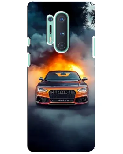Чохол для OnePlus 8 Pro з картинкою «Audi у вогняному диму» Чохол для OnePlus 8 Pro з картинкою «Audi у вогняному диму»