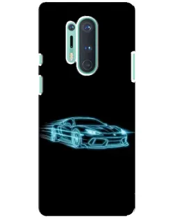 Чохол для OnePlus 8 Pro з картинкою «Неоновий контур Lamborghini» Чохол для OnePlus 8 Pro з картинкою «Неоновий контур Lamborghini»