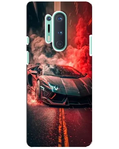 Чохол для OnePlus 8 Pro з картинкою «Lamborghini червоний дим» Чохол для OnePlus 8 Pro з картинкою «Lamborghini червоний дим»