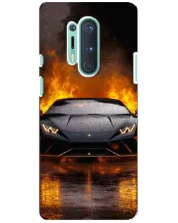 Чохол для OnePlus 8 Pro з картинкою «Lamborghini у вогні» Чохол для OnePlus 8 Pro з картинкою «Lamborghini у вогні»