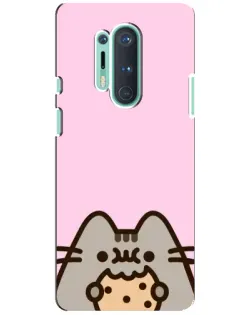 Чохол для OnePlus 8 Pro з картинкою «Pusheen та печиво» Чохол для OnePlus 8 Pro з картинкою «Pusheen та печиво»