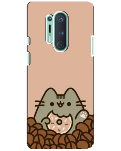 Чохол для OnePlus 8 Pro з картинкою «Кавовий Пушин» Чохол для OnePlus 8 Pro з картинкою «Кавовий Пушин»