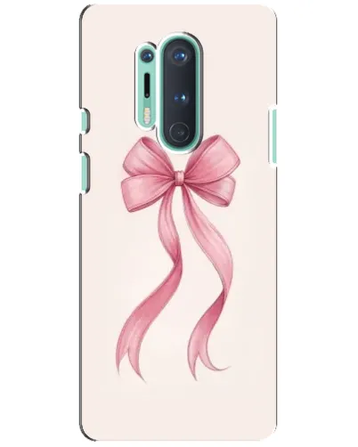 Чохол для OnePlus 8 Pro з картинкою «Рожевий бант»