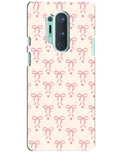 Чохол для OnePlus 8 Pro з картинкою «Рожеві бантики Coquette» Чохол для OnePlus 8 Pro з картинкою «Рожеві бантики Coquette»