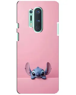 Чехол для OnePlus 8 Pro с картинкой «Stitch выглядывает» Чехол для OnePlus 8 Pro с картинкой «Stitch выглядывает»