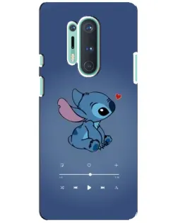 Чехол для OnePlus 8 Pro с картинкой «Музыкальный Stitch» Чехол для OnePlus 8 Pro с картинкой «Музыкальный Stitch»