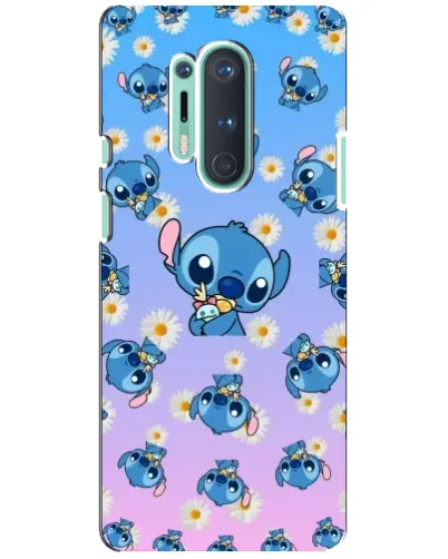 Чехол для OnePlus 8 Pro с картинкой «Паттерн со Стичем» Чехол для OnePlus 8 Pro с картинкой «Паттерн со Стичем»