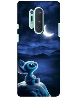 Чехол для OnePlus 8 Pro с картинкой «Лунная ночь Стича» Чехол для OnePlus 8 Pro с картинкой «Лунная ночь Стича»
