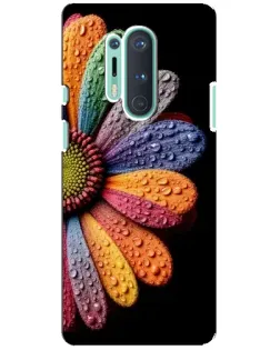 Чехол для OnePlus 8 Pro с картинкой «Радужный цветок» Чехол для OnePlus 8 Pro с картинкой «Радужный цветок»