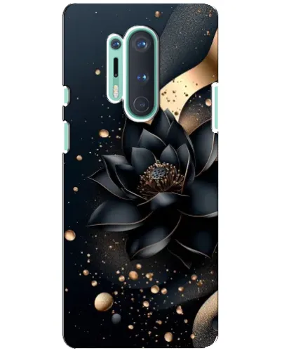 Чехол для OnePlus 8 Pro с картинкой «Черный лотос» Чехол для OnePlus 8 Pro с картинкой «Черный лотос»