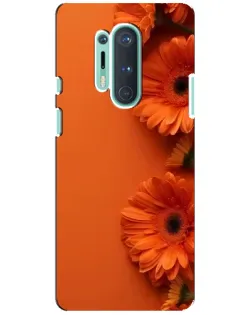 Чехол для OnePlus 8 Pro с картинкой «Оранжевые герберы» Чехол для OnePlus 8 Pro с картинкой «Оранжевые герберы»