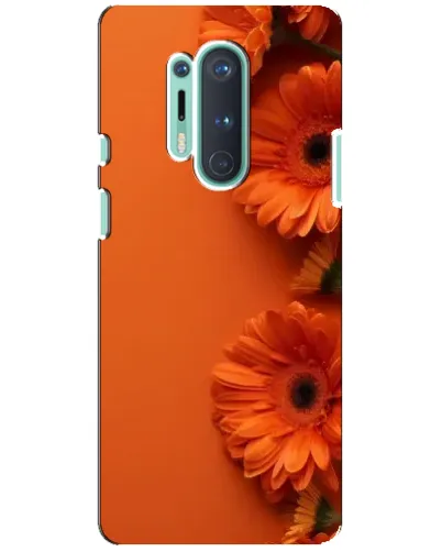 Чехол для OnePlus 8 Pro с картинкой «Оранжевые герберы» Чехол для OnePlus 8 Pro с картинкой «Оранжевые герберы»