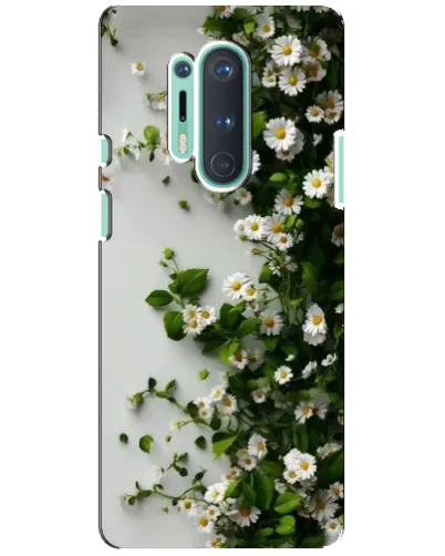 Чехол для OnePlus 8 Pro с картинкой «Ветка мелких белых цветов» Чехол для OnePlus 8 Pro с картинкой «Ветка мелких белых цветов»