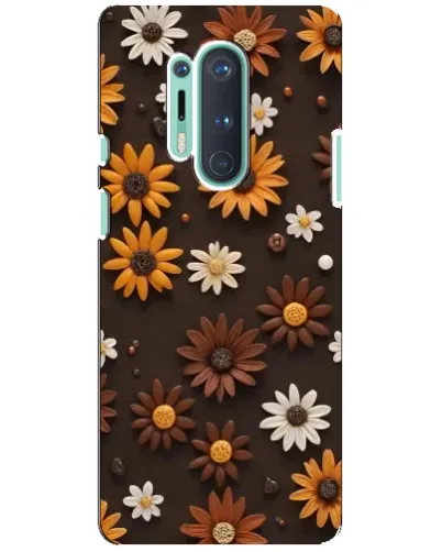 Чехол для OnePlus 8 Pro с картинкой «Узор из маленьких подсолнухов» Чехол для OnePlus 8 Pro с картинкой «Узор из маленьких подсолнухов»