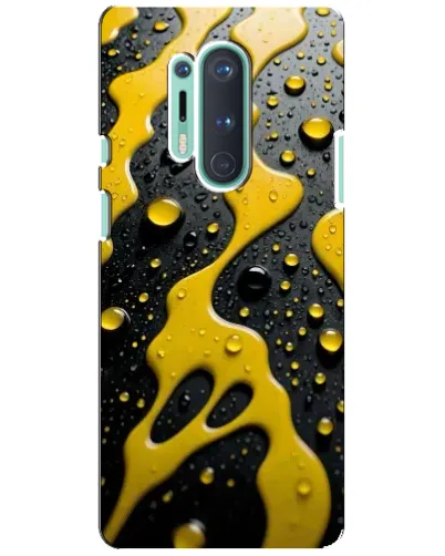 Чехол для OnePlus 8 Pro с картинкой «Жидкое желтое золото» Чехол для OnePlus 8 Pro с картинкой «Жидкое желтое золото»