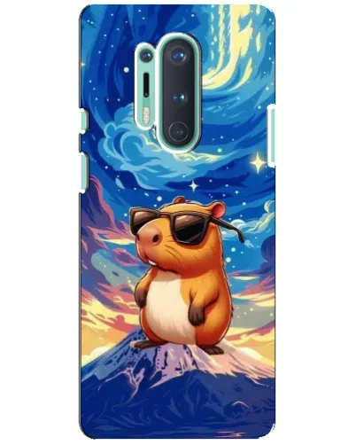 Чехол для OnePlus 8 Pro с картинкой «Капибара Ван Гога» Чехол для OnePlus 8 Pro с картинкой «Капибара Ван Гога»