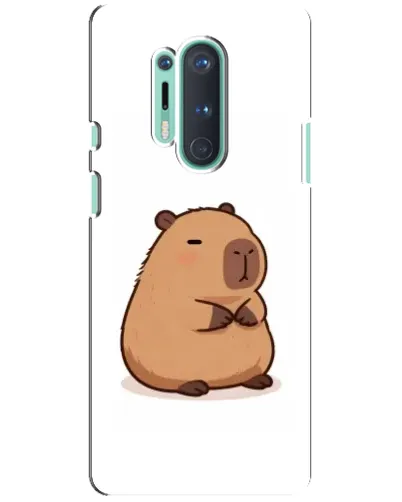 Чехол для OnePlus 8 Pro с картинкой «Толстенькая капибара» Чехол для OnePlus 8 Pro с картинкой «Толстенькая капибара»