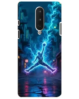 Чохол для OnePlus 8 з картинкою «Jordan Gold Jumpman»
