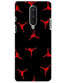 Чохол для OnePlus 8 з картинкою «Jordan Red Pattern»
