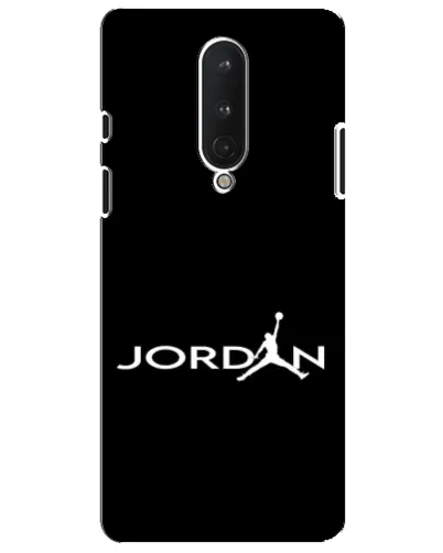 Чохол для OnePlus 8 з картинкою «Jordan White Logo»
