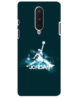 Чохол для OnePlus 8 з картинкою «Jordan Blue Fire»