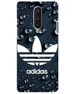 Чохол для OnePlus 8 з картинкою «Adidas Trefoil Blue»