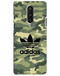 Чохол для OnePlus 8 з картинкою «Мілітарі стиль Adidas»