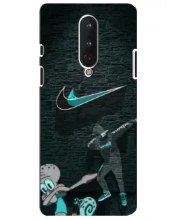 Чохол для OnePlus 8 з картинкою «Спортивний арт Nike»