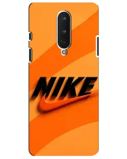 Чохол для OnePlus 8 з картинкою «Помаранчевий драйв Nike»