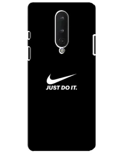 Чохол для OnePlus 8 з картинкою «Мінімалізм від Nike»