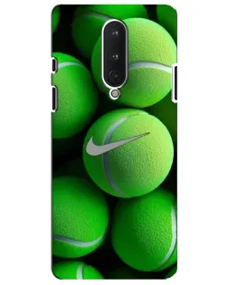 Чохол для OnePlus 8 з картинкою «Тенісні м'ячі Найк»