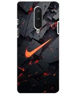 Чохол для OnePlus 8 з картинкою «Nike — ефект розломів»