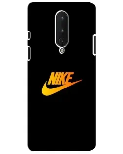 Чохол для OnePlus 8 з картинкою «Золотий логотип Nike»