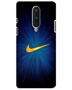 Чохол для OnePlus 8 з картинкою «Синій пульс Nike»