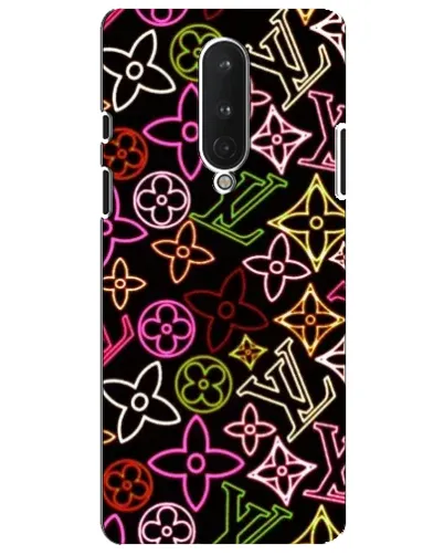 Чохол для OnePlus 8 з картинкою «Неоновий мікс Nike»