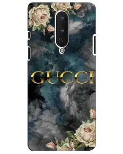 Чохол для OnePlus 8 з картинкою «Абстрактні квіти Gucci»