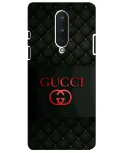 Чохол для OnePlus 8 з картинкою «Gucci — стьобаний чорний»