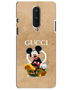 Чохол для OnePlus 8 з картинкою «Міккі Маус Gucci — крафт»