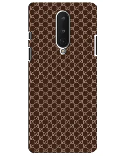 Чохол для OnePlus 8 з картинкою «Gucci — шоколадна сітка»