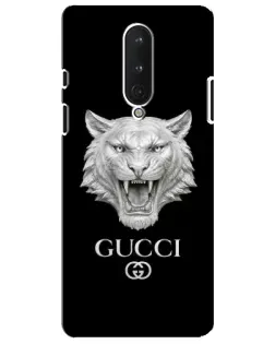Чохол для OnePlus 8 з картинкою «Gucci — срібний лев»