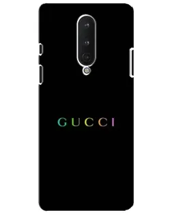 Чохол для OnePlus 8 з картинкою «Gucci — неоновий мінімалізм»