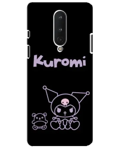 Чохол для OnePlus 8 з картинкою «Kuromi — чорний мінімалізм» Чохол для OnePlus 8 з картинкою «Kuromi — чорний мінімалізм»