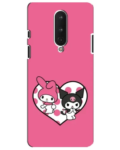 Чохол для OnePlus 8 з картинкою «Kuromi та My Melody» Чохол для OnePlus 8 з картинкою «Kuromi та My Melody»