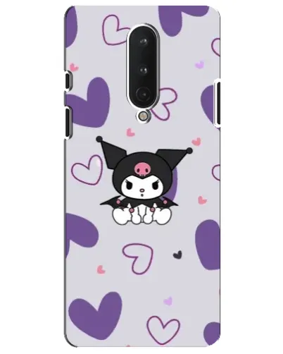 Чохол для OnePlus 8 з картинкою «Kuromi та лавандові серця» Чохол для OnePlus 8 з картинкою «Kuromi та лавандові серця»
