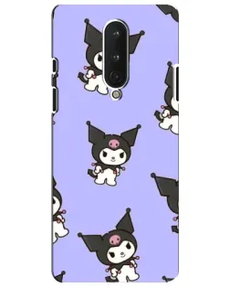 Чохол для OnePlus 8 з картинкою «Паттерн з Kuromi»