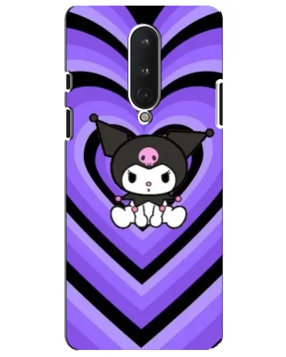 Чохол для OnePlus 8 з картинкою «Kuromi та фіолетові серця» Чохол для OnePlus 8 з картинкою «Kuromi та фіолетові серця»