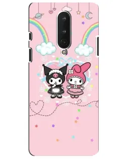 Чохол для OnePlus 8 з картинкою «My Melody та Kuromi»